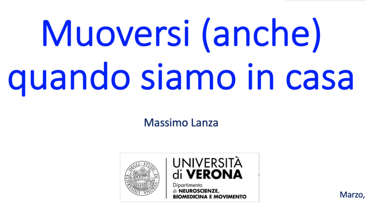 Università del Tempo Libero: MUOVERSI ANCHE QUANDO SIAMO IN CASA. (Scarica il PDF ed Esegui gli esercizi)