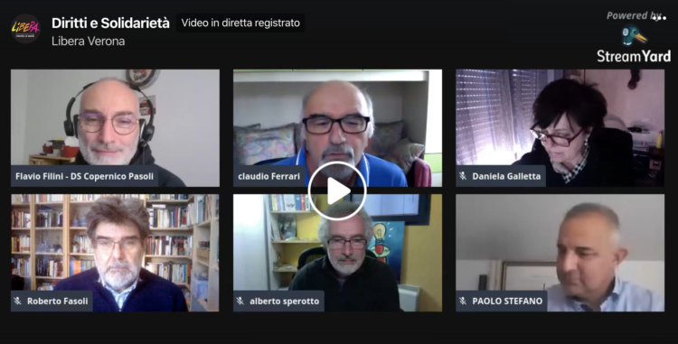 Libera Verona – Diritti e Solidarietà (Video-diretta registrata)