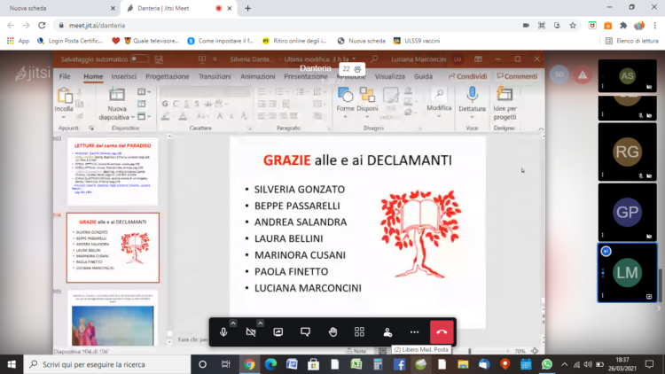 26/03/2021 – “LA COMEDIA DEL DOMILA” di Silveria Gonzato Passarelli (Relazione)