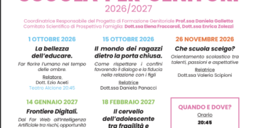 Ecco la 18a stagione formativa della SCUOLA PER GENITORI di Prospettiva Famiglia – Anno 2026/27